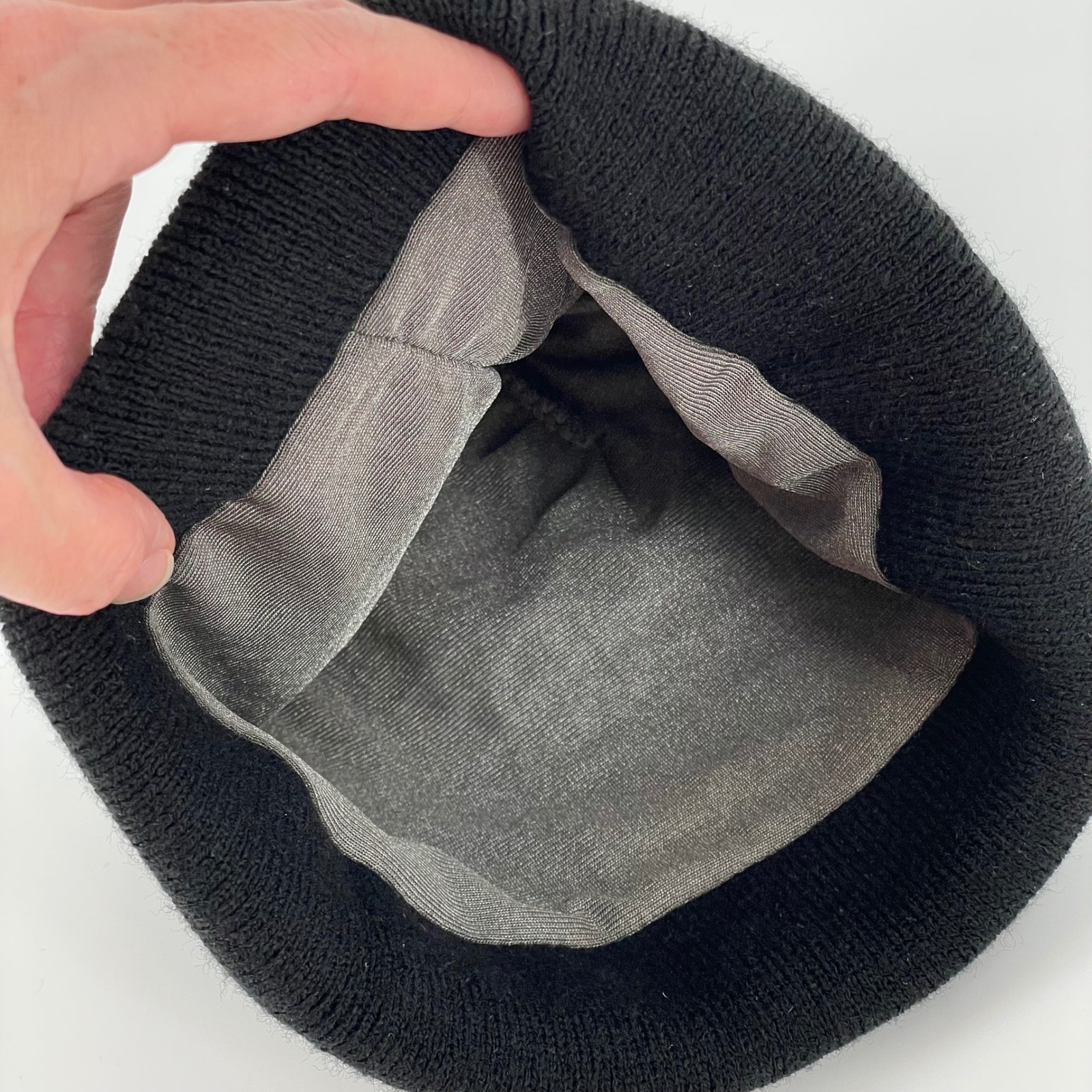Bon Charge Emf Protection Beanie Black Silver Lined Radiation Shield Hat Os — image 7 of 7